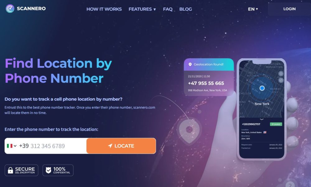 Trova posizione tramite numero di telefono