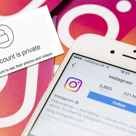 Account Instagram privato con telefono