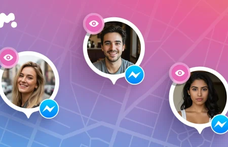 posizione persona facebook messenge
